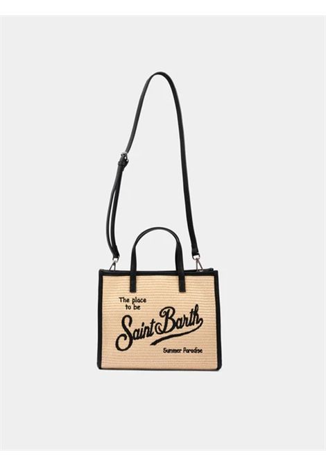 Borsa Media in paglia SAINT BARTH | VVID001 VIVIAN MID STRAW00421L 110 EMB